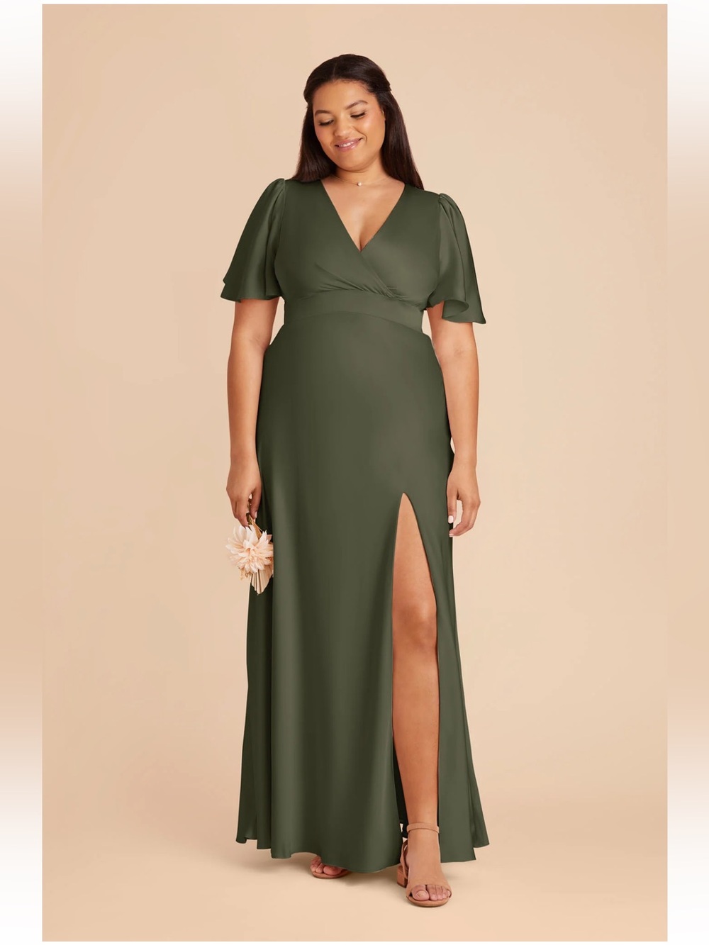 Matt satin olive Marni 3XL Birdy Grey